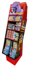 (B-122W) FLOOR DISPLAY (SMOKE) (CASE PACK: 1/1)