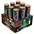 G-491 3" Grucci Gold Silk Crown Willow,9 Shot (Case Pack) 2/1