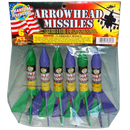 (L-016) Arrowhead Missile Pack, 6 Pc. Bag(Case Pack:24/6)
