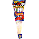 (O-049) Crackling Octopus Rocket (Case Pack:24/6)