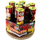 (G-169) Legion of Fire, 9 Shot Rack(Case Pack:2/1)