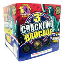 (G-818) 3 Inch Crackling Brocade 9 Shot (Case Pack: 2/1)