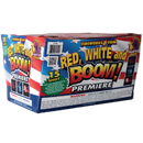 (G-280) Red, White, And Boom Premiere, 15 Shot (Case pack: 6/1)