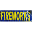 (Z-556) Purple Fireworks Sign (Case Pack: 1/1)